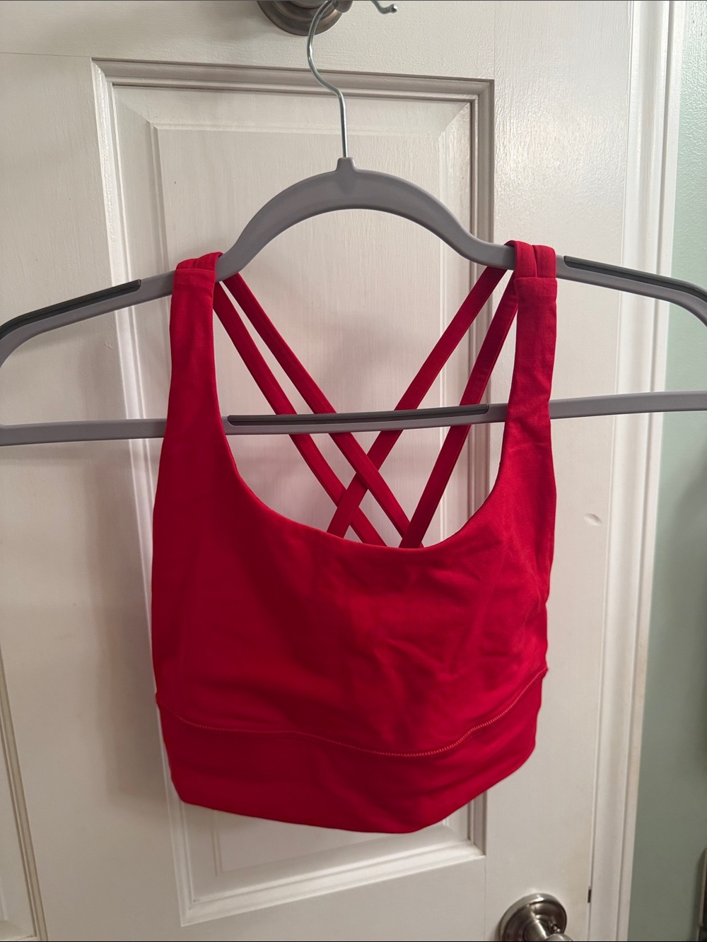 Lululemon Red Sports Bra